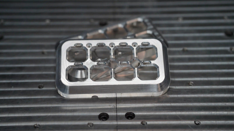 Auxbeam 8-gang CNC billet switch panel cover