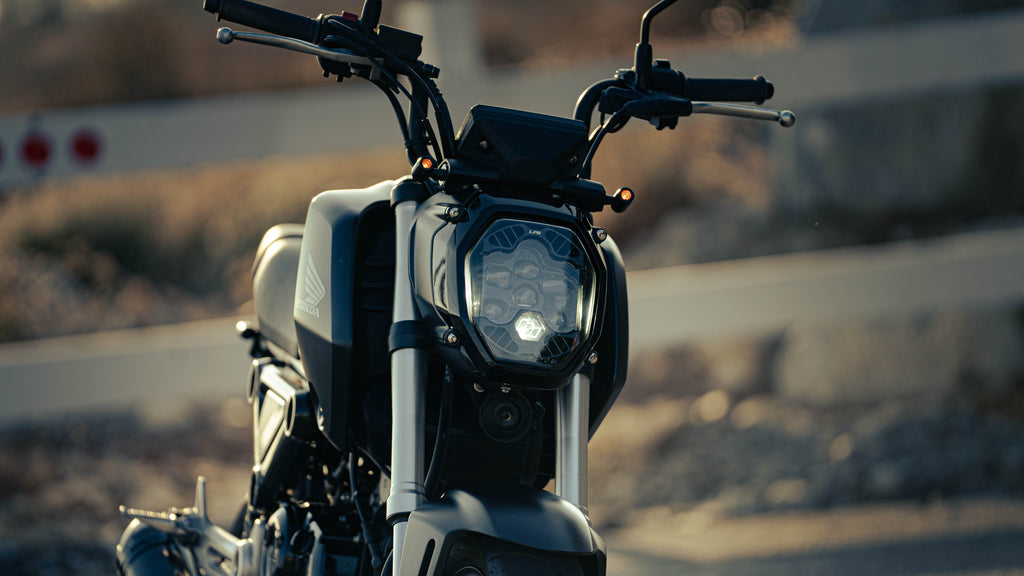 Honda Grom Baja Designs LP6 headlight bracket